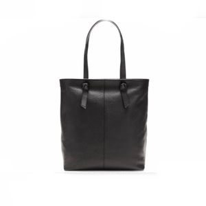 Banana Republic Black Leather Tote